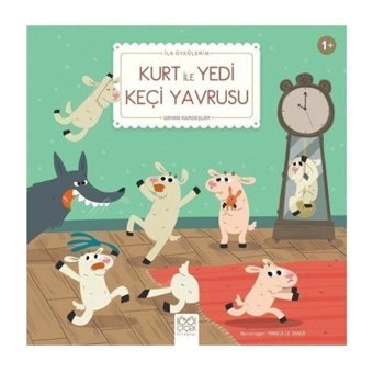 1001 Çiçek Kitaplar Atlasavm Kurt Ile Yedi Keçi Yavrusu
