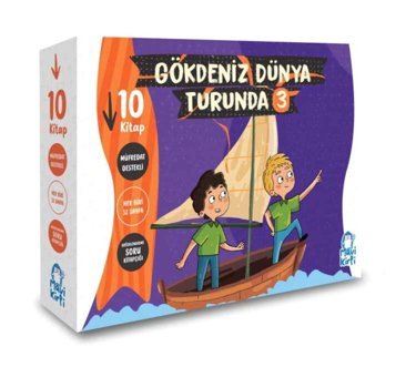Mavi Kirpi Kitap Gökdeniz Dünya Turunda 3 (10 KİTAP) (3. SINIF)