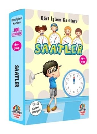 Yağmur Çocuk Dört Işlem Kartları Saatler 6+ Yaş Yağmur Çocuk