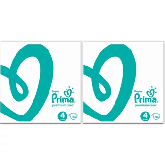 Prima Premium Care 4 Numara Göbek Oyuntulu Cırtlı Bebek Bezi 252 Adet