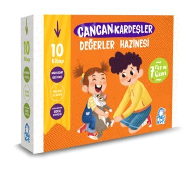 Mavi Kirpi Cancan Kardeşler Değerler Hazinesi - 2. Sınıf Hikaye Seti (10 Kitap)