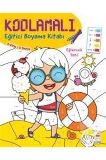 Sincap Kitap Kodlamalı Eğitici Boyama Kitabı 2 (5-6 Yaş) - Timaş Çocuk Yayınları