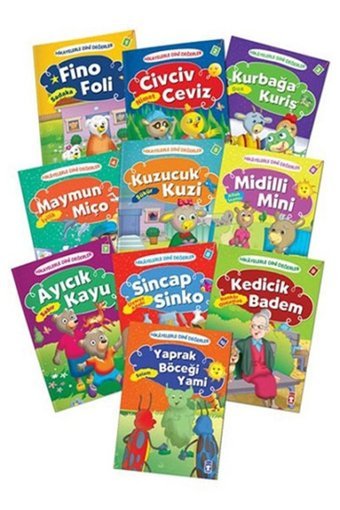 Timaş Çocuk Hikayelerle Dini Değerler Set (10 Kitap Takım) - Asiye Aslı Aslaner