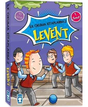 Levent İlk Okuma Kitaplarım 2 - 10 Kitap Takım - Mustafa Orakçı - Timaş Çocuk