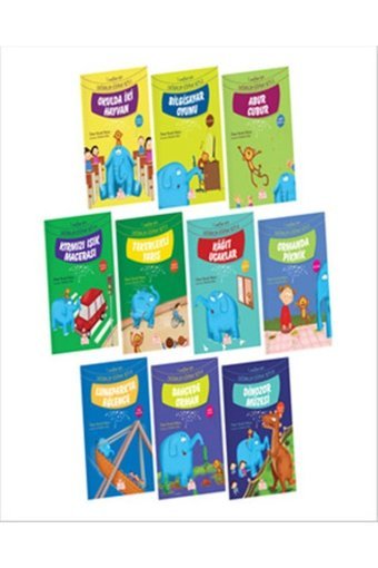 Nesil Çocuk Yayınları 1. Sınıflar İçin Değerler Eğitimi Seti-1 (10 Kitap Takım)