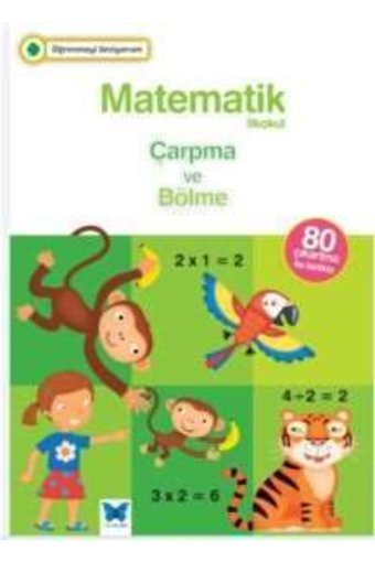 Mavi Kelebek Yayınları Matematik İlkokul Çarpma ve Bölme Kolektif Kolektif