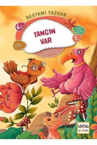 Nar Yayınları Yangın Var - Bilgin Serçe Hikayeleri 5 - Bestami Yazgan 9786053707554