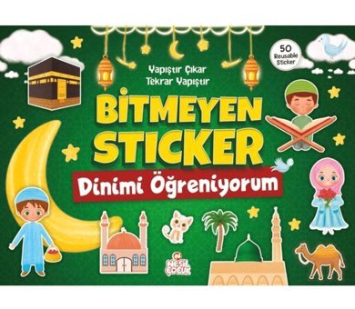 Nesil Çocuk Yayınları Bitmeyen Sticker - Dinimi Öğreniyorum / Kolektif / Nesil Çocuk Yayınları / 9786256653931