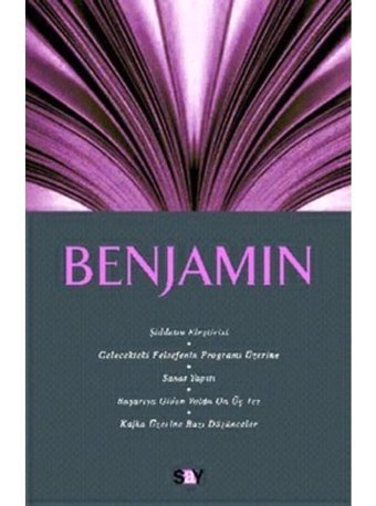 Benjamin-Fikir Mimarları 4- Say Yayınları