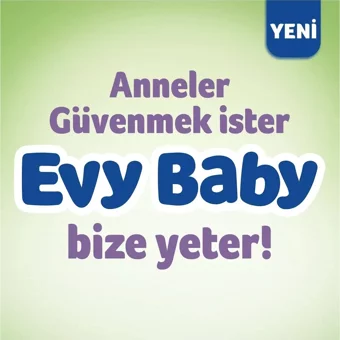 Evy Baby Ekonomik Paket 2 Numara Cırtlı Bebek Bezi 76 Adet