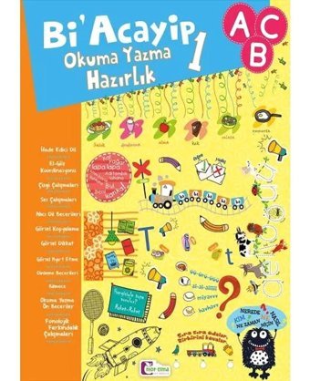 Mor Elma Yayınları Bi' Acayip Okuma Yazma Hazırlık 1