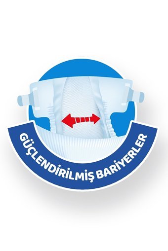Kanz Ultra-Dry Junior 5 Numara Cırtlı Bebek Bezi 192 Adet