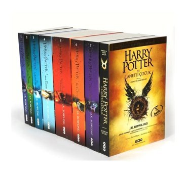 Harry Potter 8 Kitap Seti - J.K. Rowling - Yapı Kredi Yayınları