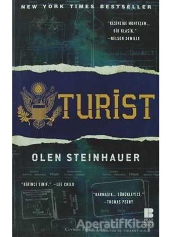 Turist - Olen Steinhauer - Bilge Kültür Sanat