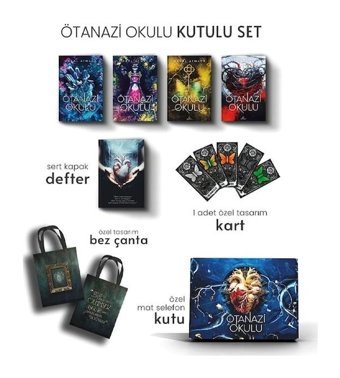 Ötanazi Okulu Seti - 4 Kitap Takım Kutulu - Maral Atmaca - Ephesus Yayınları