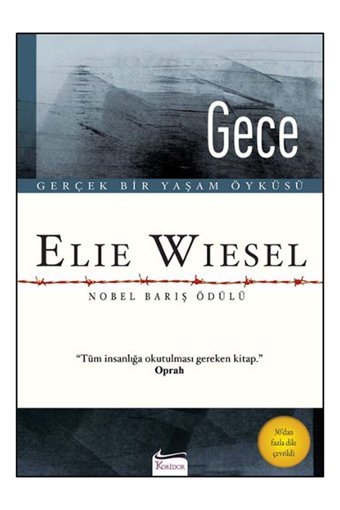 Koridor Yayıncılık Gece Elie Wiesel
