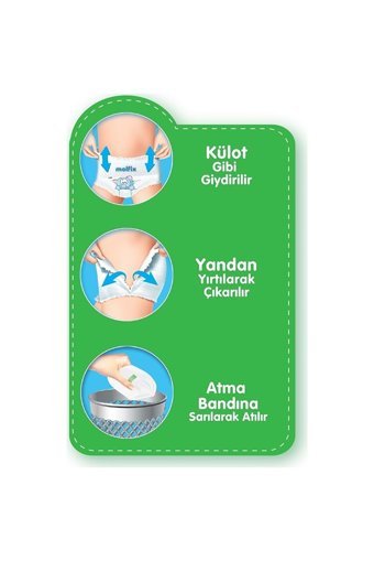 Molfix Süper Yumuşak 6 Numara Külot Bebek Bezi 150 Adet