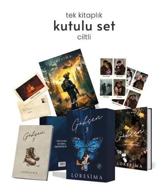 Ephesus Yayınları Gökçen 3 Güz Yağmurları Hediyeli Özel Kutu (Ciltli)