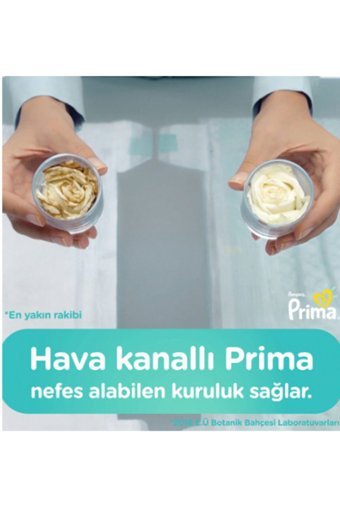 Prima Aktif Bebek 8 Numara Cırtlı Bebek Bezi 3x31 Adet