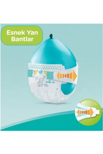 Prima Aktif Bebek 8 Numara Cırtlı Bebek Bezi 3x31 Adet