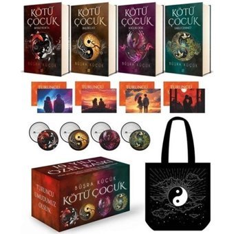 Kötü Çocuk Serisi Seti - 4 Kitap Takım - Kutulu - Büşra Küçük - Dokuz Yayınları