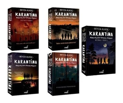 Karantina Serisi Seti-5 Kitap Takım-Kutulu - Beyza Alkoç - İndigo Kitap