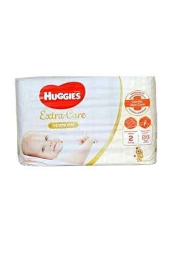 Huggies Extra Care Yenidoğan 1 Numara Cırtlı Bebek Bezi 105 Adet