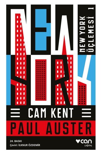 Can Yayınları Cam Kent / New York Üçlemesi 1
