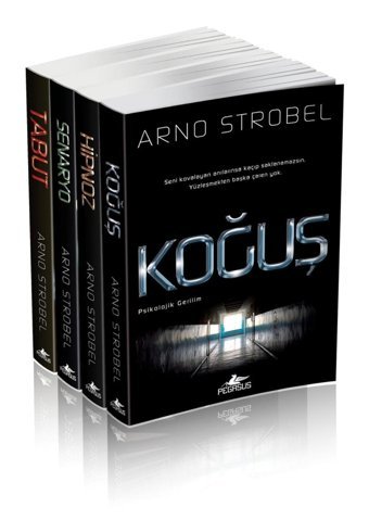 Pegasus Yayınları Arno Strobel Psikolojik Gerilim Koleksiyonu 4 Kitap Set