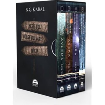 Gecenin Hikayesi Seti - 4 Kitap Takım - Kutulu - N. G. Kabal - Martı Yayınları