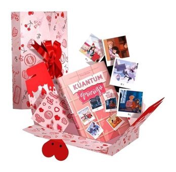 Kuantum Öpücüğü Sevgililer Günü Özel Kutulu Set - Amy Noelle Parks - Ren Kitap