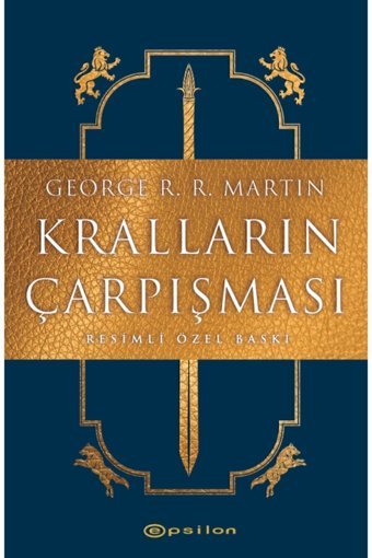 Epsilon Yayınevi Kralların Çarpışması Resimli Özel Baskı George R. R. Martin