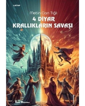 4 Diyar Krallıkların Savaşları 1. Kitap - Metin Can Tığlı - Kitap Müptelası Yayınları