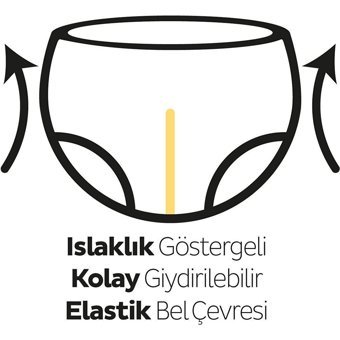 Sleepy Natural Aylık Paket 6 Numara Organik Külot Bebek Bezi 64 Adet