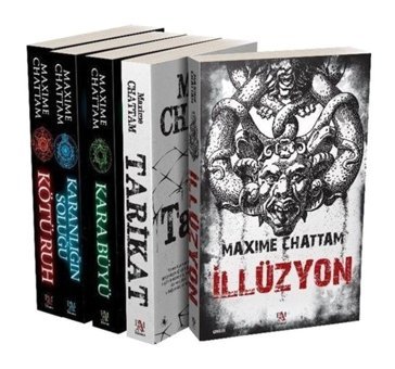Maxime Chattam Seti - 5 Kitap Takım - Maxime Chattam - Panama Yayıncılık