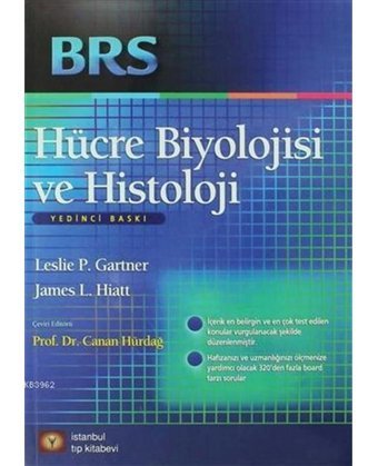 BRS Hücre Biyolojisi ve Histoloji - James L. Hiatt - İstanbul Tıp Kitabevi