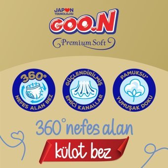 Goon Premium Soft XL 6 Numara Külot Bebek Bezi 192 Adet