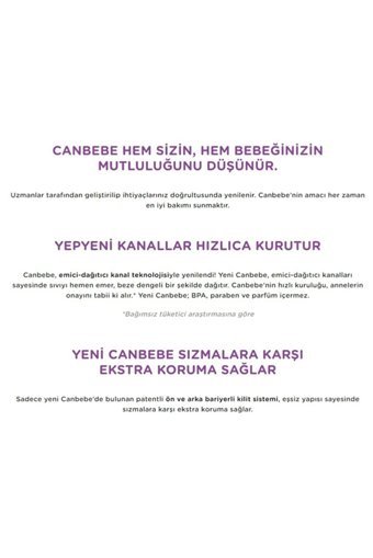 Canbebe 6 Numara Bantlı Bebek Bezi 6x18 Adet