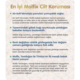 Molfix Mini 2 Numara Bantlı Bebek Bezi 270 Adet