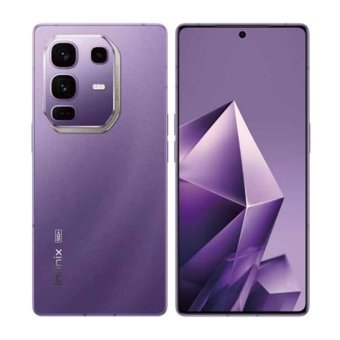 Infinix Note 50 Pro+ 256 GB Hafıza 12 GB Ram 6.78 inç 50 MP Çift Hatlı AMOLED Ekran Android Akıllı Cep Telefonu Mor