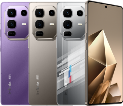 Infinix Note 50 Pro+ 256 GB Hafıza 12 GB Ram 6.78 inç 50 MP Çift Hatlı AMOLED Ekran Android Akıllı Cep Telefonu Gümüş