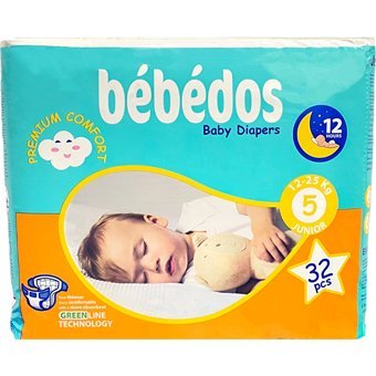 Bebedos Junior 5 Numara Cırtlı Bebek Bezi 32 Adet