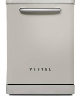 Vestel BM 5011 Retro 5 Programlı E Enerji Sınıfı 13 Kişilik Bej Solo Bulaşık Makinesi