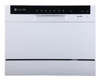 Dijitsu DSB7000 7 Programlı F Enerji Sınıfı 6 Kişilik Beyaz Tezgah Üstü Bulaşık Makinesi