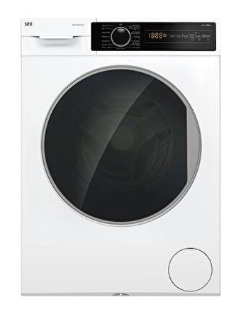 SEG SCM 10M12 INV 10 kg 1200 Devir Beyaz Solo Çamaşır Makinesi