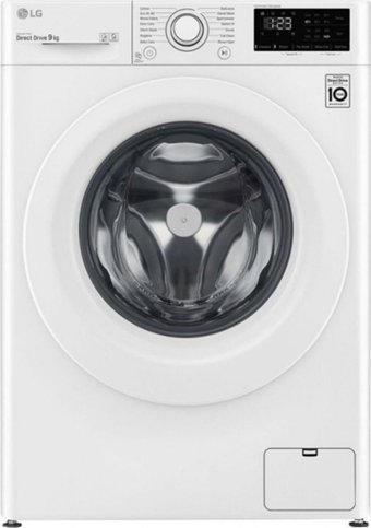 LG F4V3VYW3WE 9 kg 1400 Devir Beyaz Solo Çamaşır Makinesi
