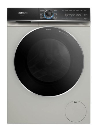 Siemens iQ700 WG54B2ASTR 10 kg 1400 Devir Gümüş Solo Çamaşır Makinesi
