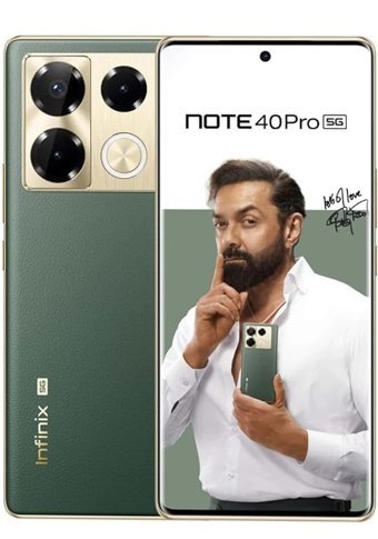 Infinix Note 40 Pro 256 GB Hafıza 8 GB Ram 6.78 inç 108 MP Çift Hatlı AMOLED Ekran Android Akıllı Cep Telefonu Yeşil