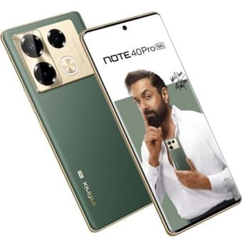 Infinix Note 40 Pro 256 GB Hafıza 8 GB Ram 6.78 inç 108 MP Çift Hatlı AMOLED Ekran Android Akıllı Cep Telefonu Yeşil