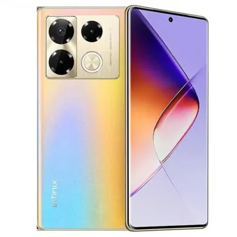 Infinix Note 40 Pro 256 GB Hafıza 8 GB Ram 6.78 inç 108 MP Çift Hatlı AMOLED Ekran Android Akıllı Cep Telefonu Altın